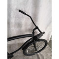 Black Coaster Brake with Fender Mens 26" Beach Cruiser Bicycle